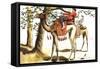 Troubles with a Camel-Richard Simkin-Framed Stretched Canvas