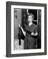 Troublez-Moi Ce Soir Don't Bother to Knock De Roy Ward Baker Avec Marilyn Monroe 1952-null-Framed Photo