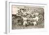 Troupe Ben-Ali, Ringling Brothers, 1915-null-Framed Art Print