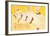 Troupe de Mille Eglantine-Henri de Toulouse-Lautrec-Framed Art Print