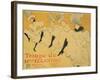 Troupe de Mlle. Eglantine, c.1896-Henri de Toulouse-Lautrec-Framed Giclee Print