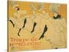 Troupe de Mlle. Eglantine, c.1896-Henri de Toulouse-Lautrec-Stretched Canvas