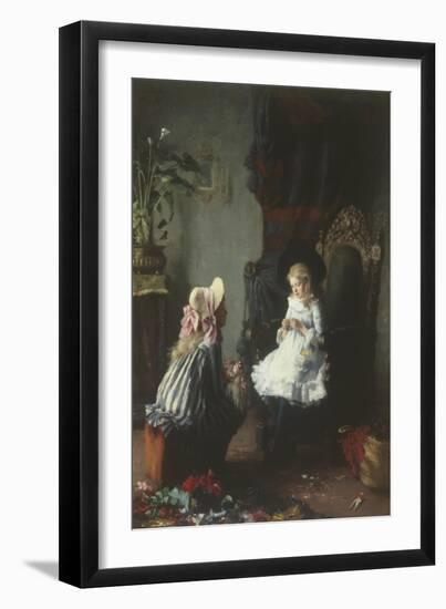 Trousseau de Bebe-Leon Delachaux-Framed Giclee Print