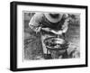 Trout Catch 1934-null-Framed Photographic Print