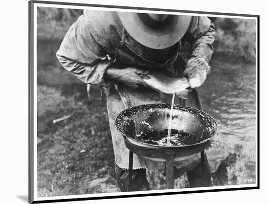 Trout Catch 1934-null-Mounted Photographic Print