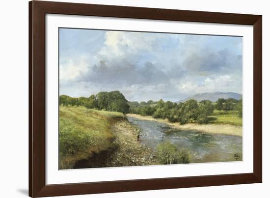 Trout Fishing, County Mayo-Clive Madgwick-Framed Giclee Print