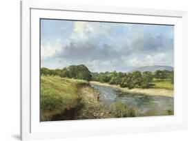 Trout Fishing, County Mayo-Clive Madgwick-Framed Giclee Print