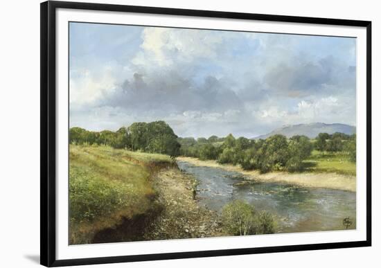 Trout Fishing, County Mayo-Clive Madgwick-Framed Giclee Print