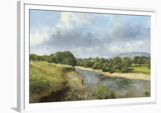 Trout Fishing, County Mayo-Clive Madgwick-Framed Giclee Print