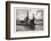 Trout Fishing on Lake Comandeau, Canada, Nineteenth Century-null-Framed Giclee Print