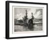 Trout Fishing on Lake Comandeau, Canada, Nineteenth Century-null-Framed Giclee Print