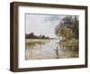 Trout Fishing on the Itchen Hampshire-Whymper-Framed Photographic Print