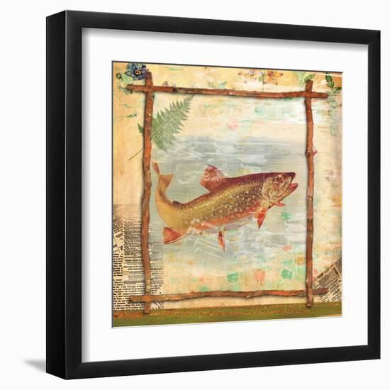 Trout Nature-Walter Robertson-Framed Art Print