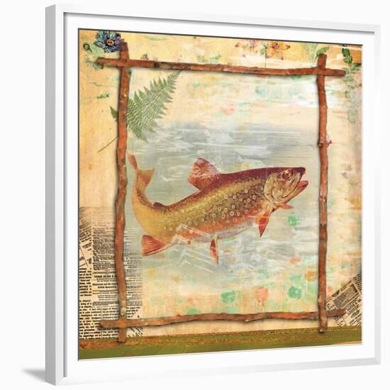 Trout Nature-Walter Robertson-Framed Premium Giclee Print