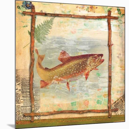 Trout Nature-Walter Robertson-Mounted Premium Giclee Print