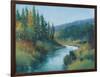 Trout Stream I-Tim OToole-Framed Art Print