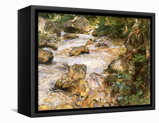 Trout Stream in the Tyrol, 1914-John Singer Sargent-Framed Stretched Canvas