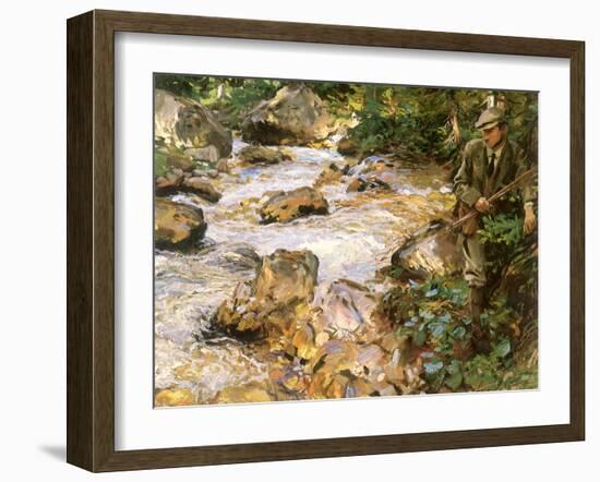 Trout Stream in the Tyrol, 1914-John Singer Sargent-Framed Giclee Print