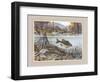 Trout under Water-Ron Jenkins-Framed Art Print