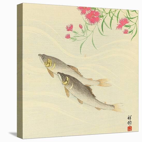 Trouts and Wild Pink-Koson Ohara-Stretched Canvas