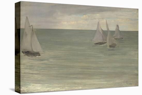 Trouville , 1865-James Abbott McNeill Whistler-Stretched Canvas