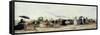 Trouville, Beach Scene; Trouville Scene De Plage, 1879-Eugène Boudin-Framed Stretched Canvas