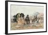 Trouville, Beach Scene; Trouville, Scene De Plage, 1886-Eugene Louis Boudin-Framed Giclee Print