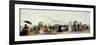 Trouville, Beach Scene-Eugène Boudin-Framed Giclee Print