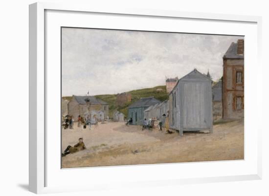 Trouville, C.1895-Eug?ne Boudin-Framed Giclee Print