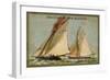 Trouville Fishing Cutter-null-Framed Giclee Print