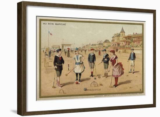 Trouville, France-null-Framed Giclee Print