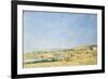 Trouville, General View of the Beach; Trouville, Vue Generale De La Plage, 1890-Eugène Boudin-Framed Giclee Print