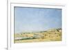 Trouville, General View of the Beach-Eug?ne Boudin-Framed Giclee Print