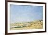 Trouville, General View of the Beach-Eug?ne Boudin-Framed Giclee Print