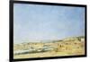 Trouville, General View of the Beach-Eug?ne Boudin-Framed Giclee Print