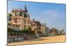 Trouville Sur Mer Beach Promenade, Normandy, France-Zechal-Mounted Photographic Print