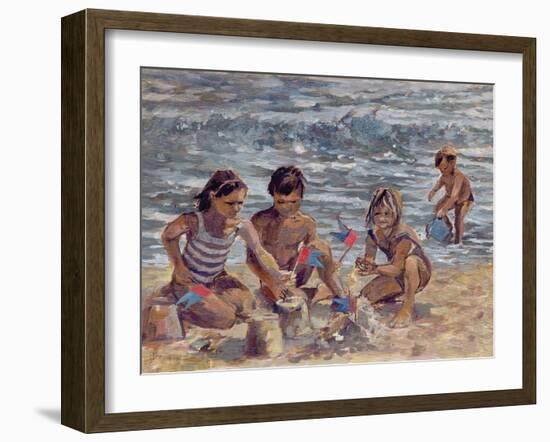 Trouville-Rosemary Lowndes-Framed Giclee Print