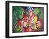 Trova De La Pana-Oscar Ortiz-Framed Giclee Print