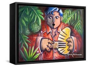 Trova De La Pana-Oscar Ortiz-Framed Stretched Canvas