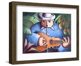 Trovador De Mango Bajito-Oscar Ortiz-Framed Giclee Print