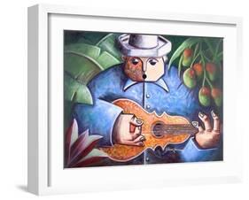 Trovador De Mango Bajito-Oscar Ortiz-Framed Giclee Print