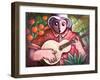 Trovando En Las Marias-Oscar Ortiz-Framed Giclee Print