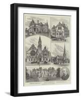 Trowbridge and its New Jubilee Townhall-Frank Watkins-Framed Giclee Print