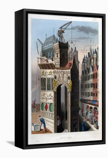 Troy Town, 1498-1515-Henry Shaw-Framed Stretched Canvas