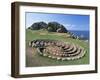 Troy Town Maze, St. Agnes, Isles of Scilly, United Kingdom-Adam Woolfitt-Framed Photographic Print