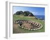 Troy Town Maze, St. Agnes, Isles of Scilly, United Kingdom-Adam Woolfitt-Framed Photographic Print