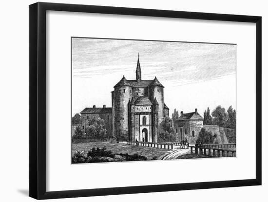 Troyes, France - Porte St Jacques-null-Framed Art Print