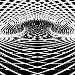 Optical Illusion Vector Background. Op Art.-troyka-Art Print