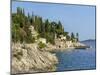 Trsteno village by the Adriatic Sea on the Dalmatian coast, Trsteno, Croatia, Europe-Godong-Mounted Photographic Print