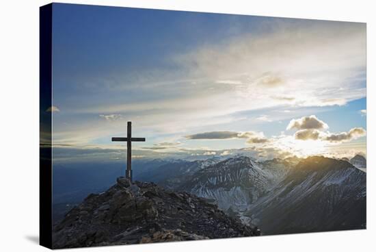 Trubelstock, 2998M, Bernese Oberland, Swiss Alps, Switzerland, Europe-Christian Kober-Stretched Canvas